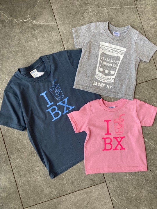 Kids t-shirt- I coffee bx