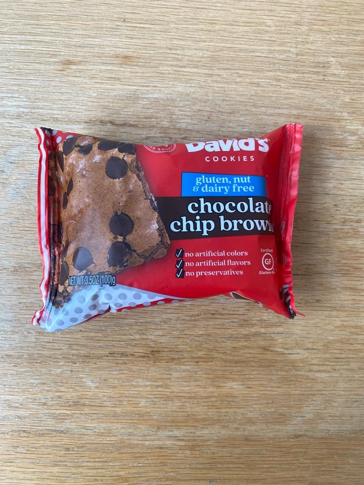 David's Gluten/Nut/Dairy Free Brownie