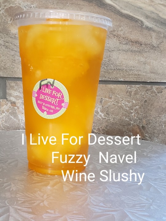Fuzzy Navel Wine Slushie 24 Oz