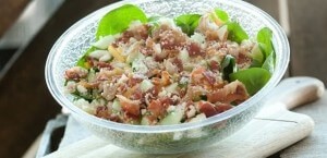 Spinach Salad w/Chicken