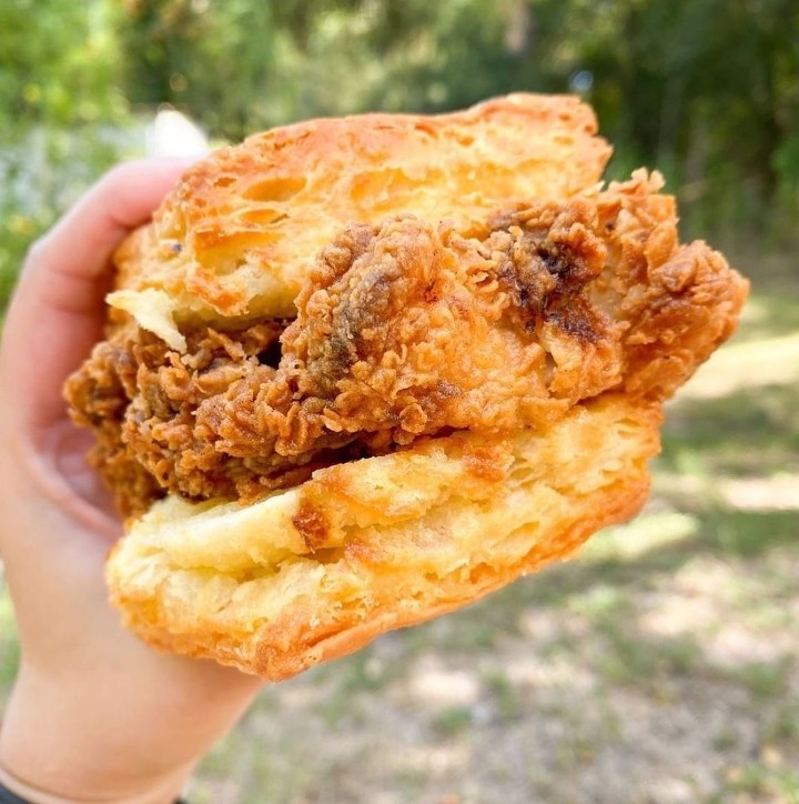 Honey Fried Chicken Biscuit