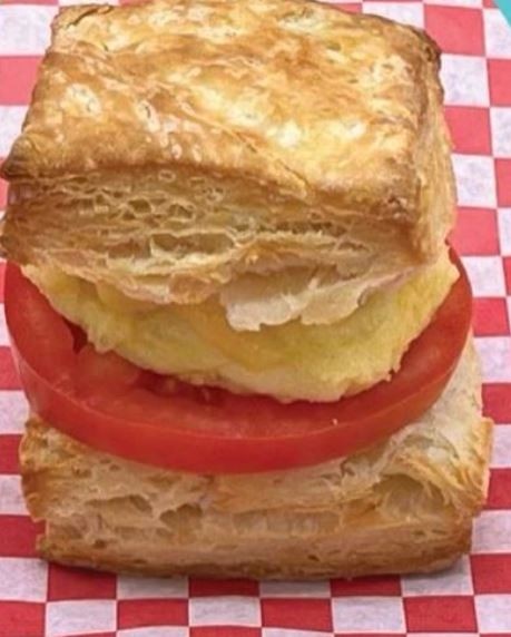 Tomato, Egg, & Cheese Biscuit