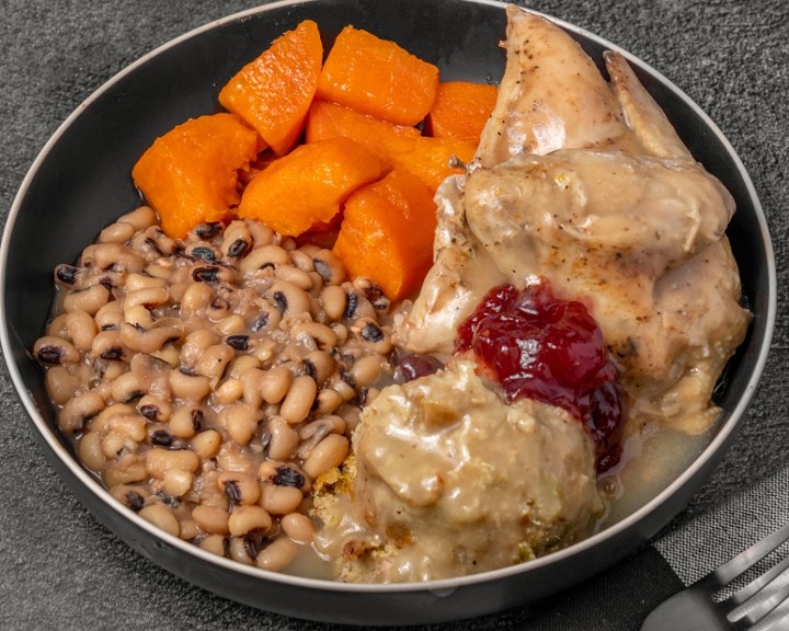 Baked Chicken w/Cornbread Dressing