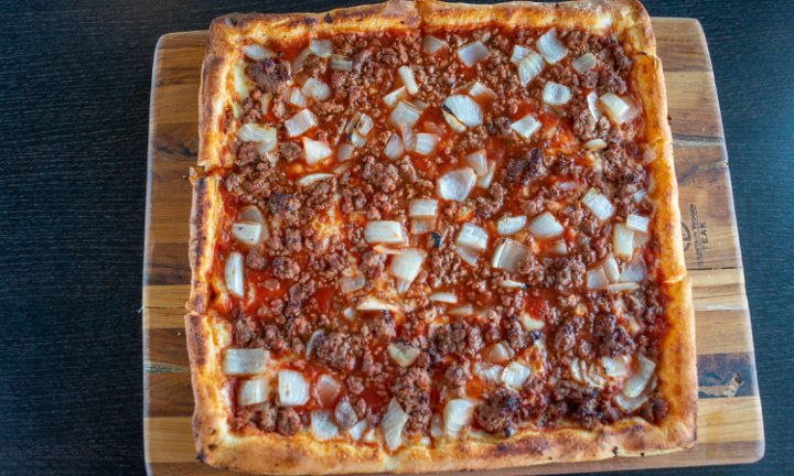 Philly Cheesesteak Pizza