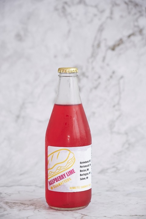 Bennett's Raspberry Lime Soda