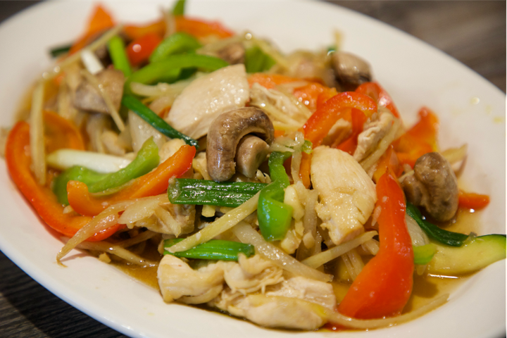 Fresh Ginger Stir-Fried