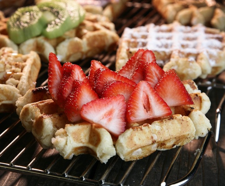 Waffle with One Topping