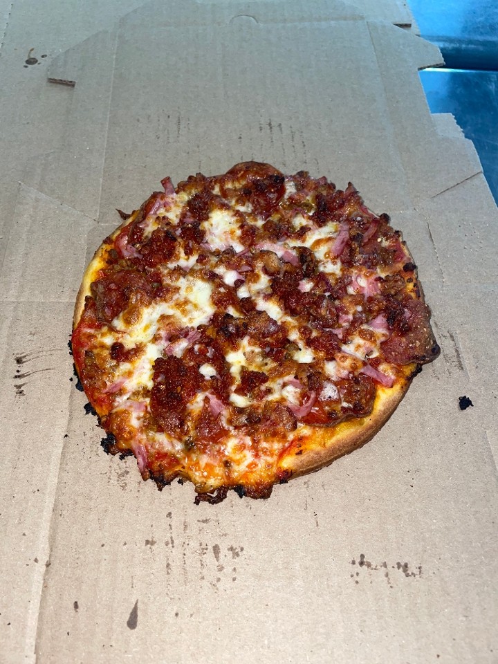 7" Meat Lovers Pizza