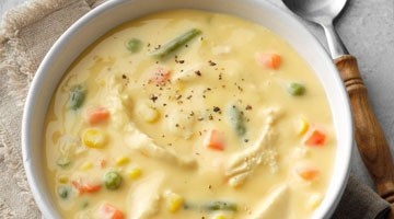 Creamy Chicken  Soup