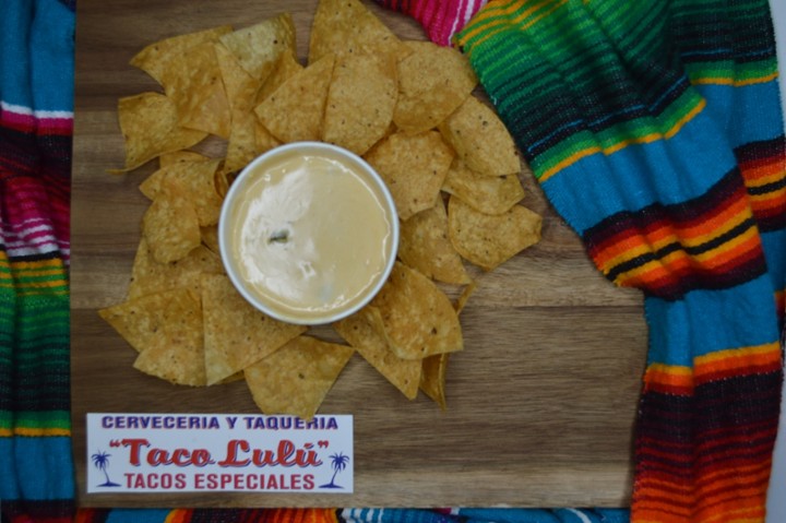Chips and Home-made Queso
