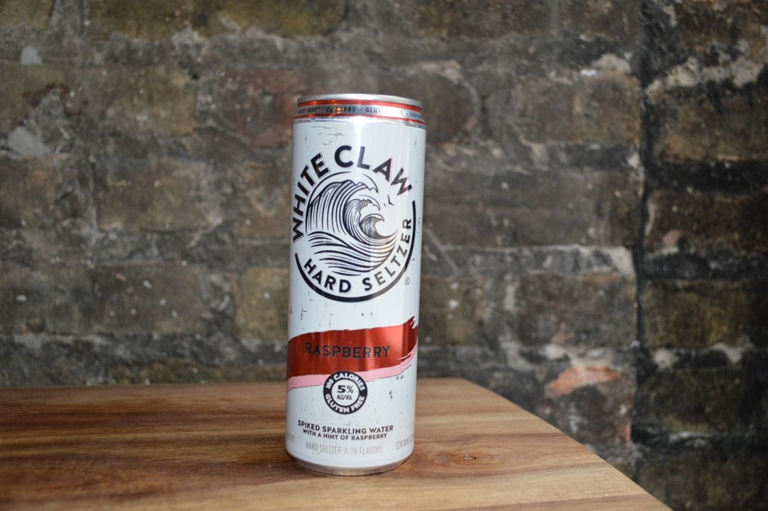 Raspberry White Claw Can
