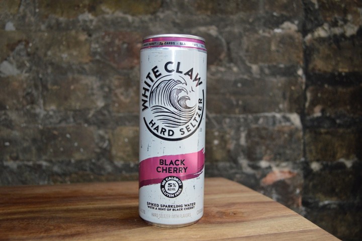 Black Cherry White Claw Can