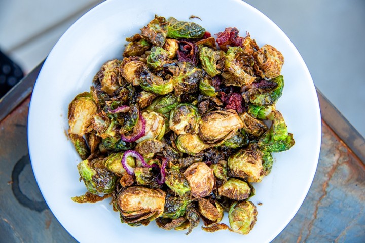 Marcey's Crispy Brussel sprouts