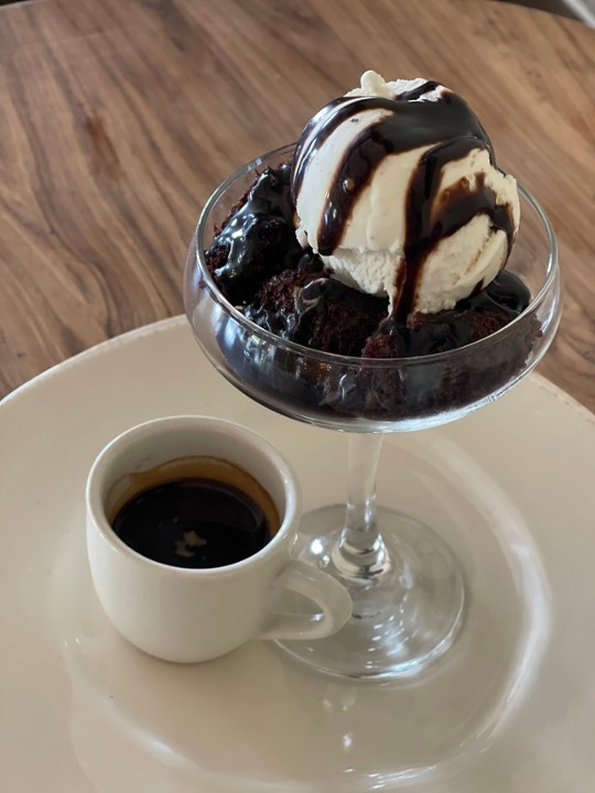 Brownie Affogato