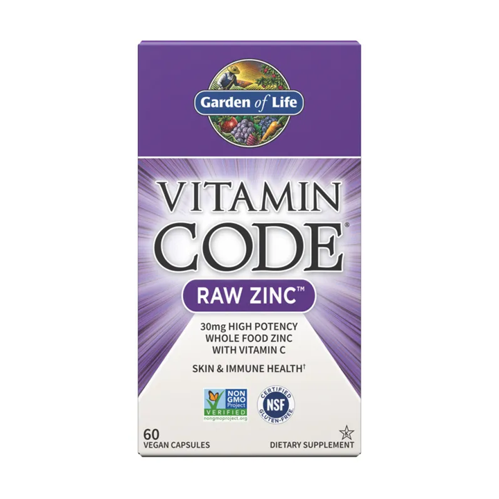 Raw Vitamin Zinc Capsules
