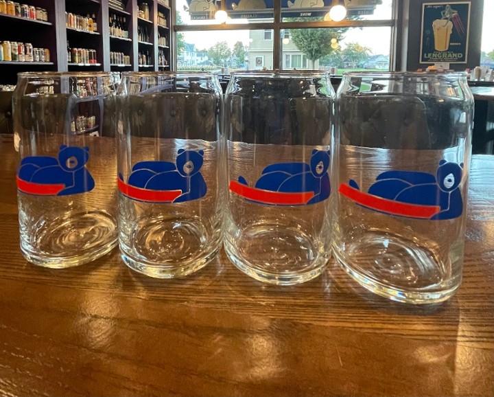 Buffalo Bear Glass Set (4x)