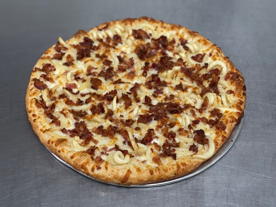 14" Specialty Pizza - Bacon Cheese Fry