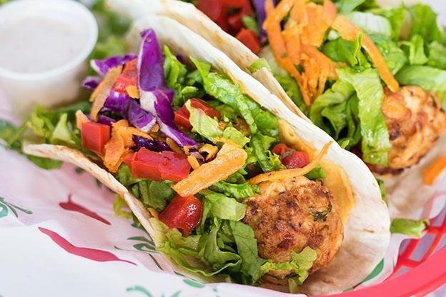 Grilled fish taco
