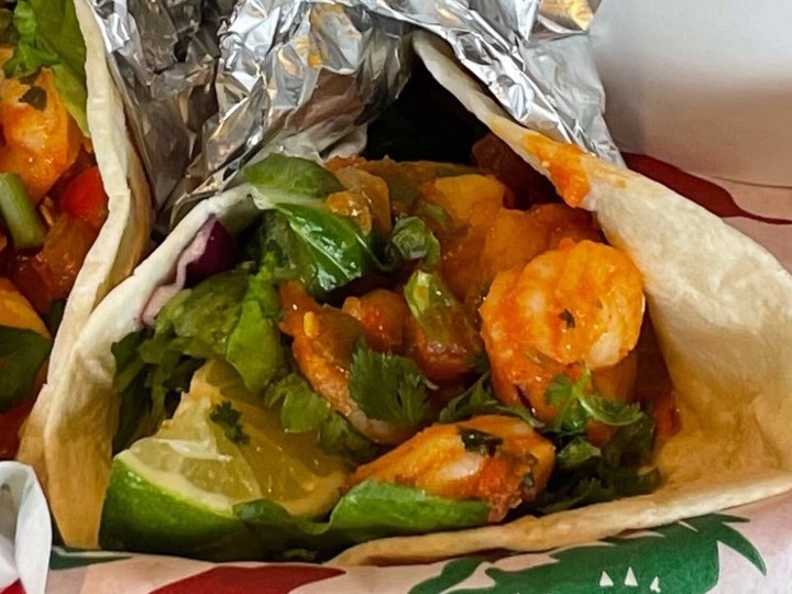 Spicy Grilled Shrimp Taco
