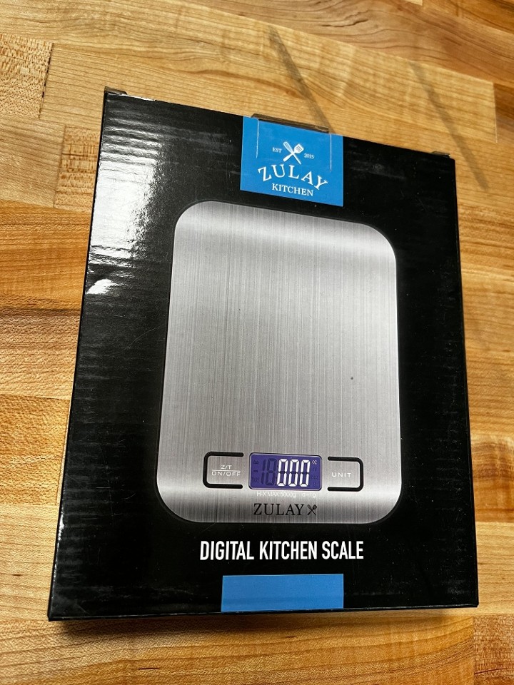 Zulay Digital Kitchen Scale
