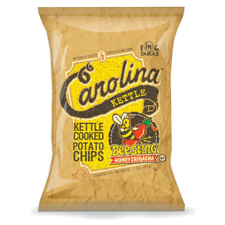 Honey Sriracha Chips - Carolina Kettle Chips