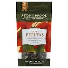 Maple Pepitas Seeds (3oz bag) - Stony Brook Wholehearted
