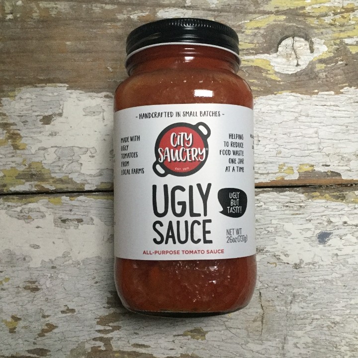 Organic Ugly Tomato Sauce (26oz)- City Saucery
