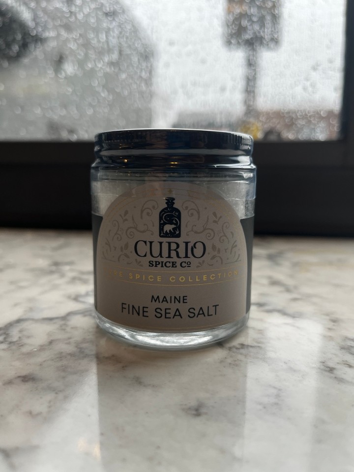 Curio Spice - Fine Maine Sea Salt 4 oz