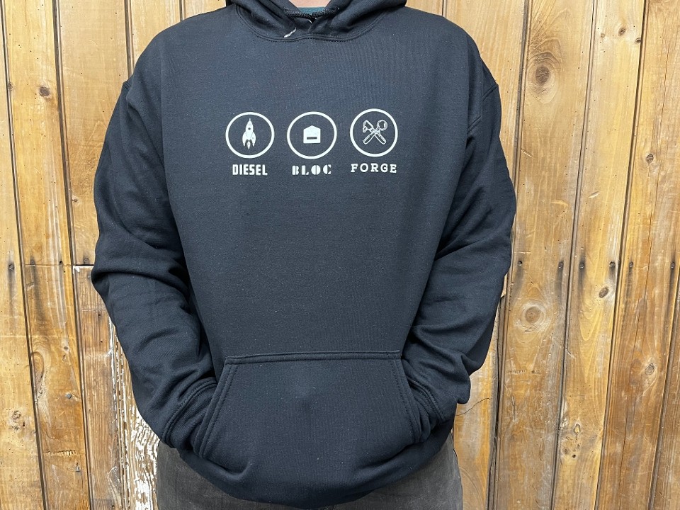Black Tri-Store Sweatshirt