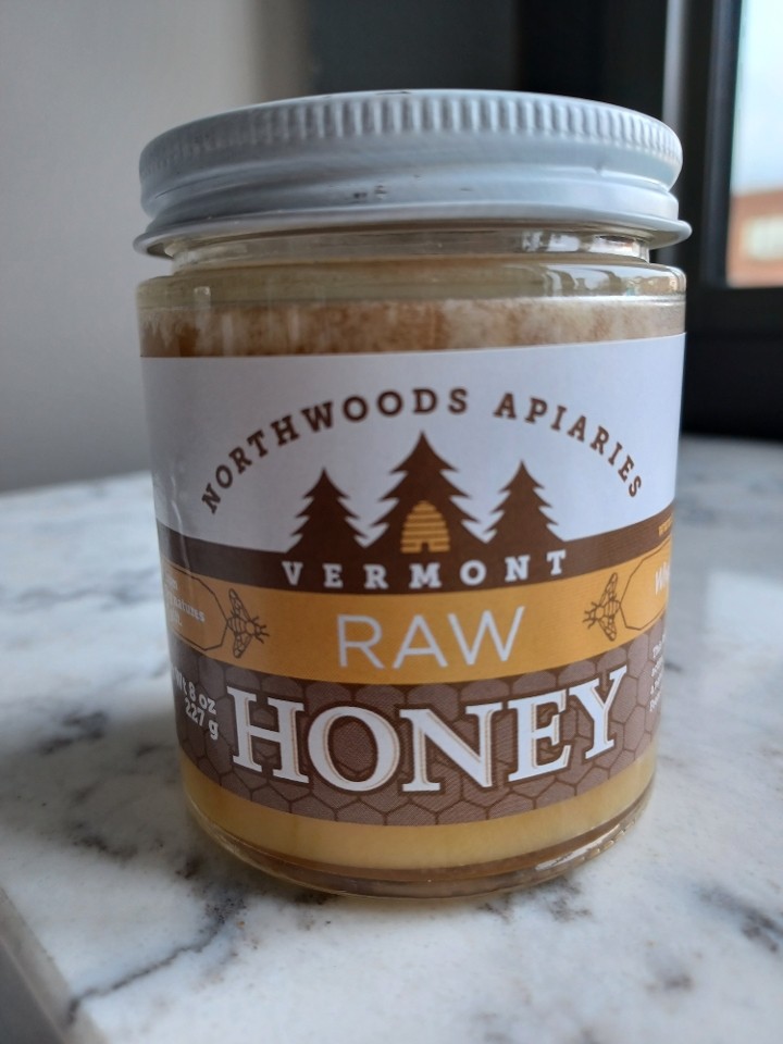 Northwoods Apiaries - Raw Honey 8 oz