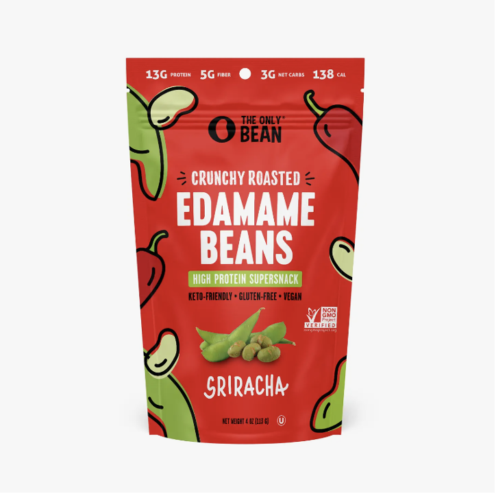 The Only Bean - Sriracha Edamame 4 oz.