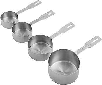 Measuring Cups 4-set - Stainless Steel