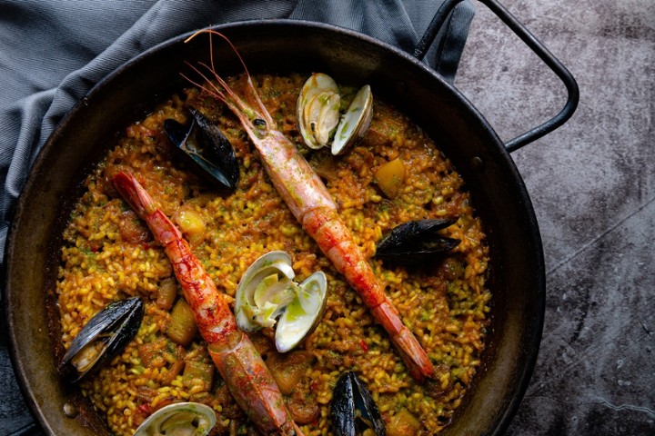 PAELLA SEAFOOD - (2 PEOPLE) - 25 MINUTES