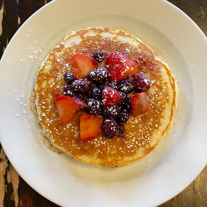 Berry Compote Pancakes