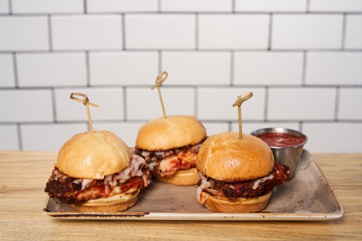 Chicken Parmesan Sliders