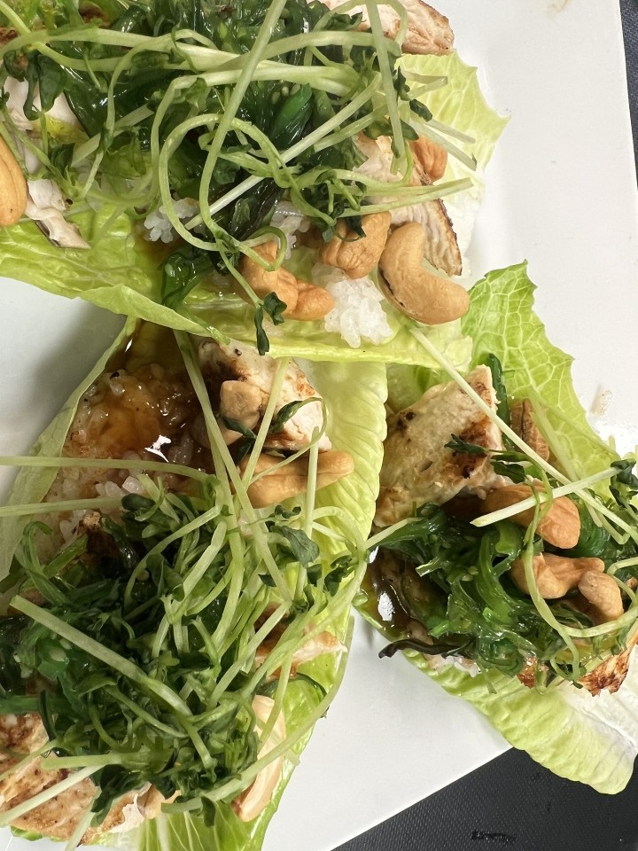 Cashew Lettuce Wraps