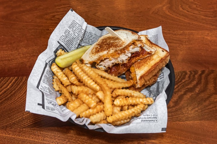 Fried Chicken Melt