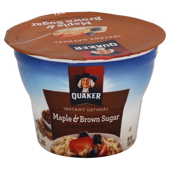 Maple & Brown Sugar Oatmeal