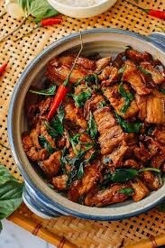 Thai Peanut Basil Pork (df, gf)