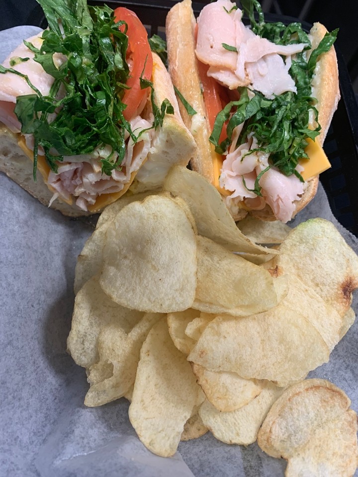 TURKEY AND CHEESE HOAGIE
