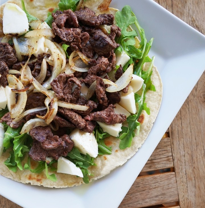 Piadina Filet Deluxe ( served Open Face )