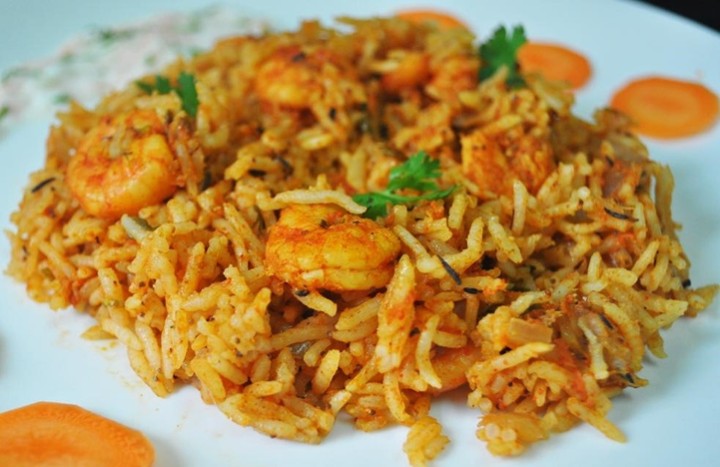 Shrimp Biryani