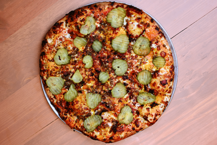 12" AMERICAN CHEESEBURGER PIZZA