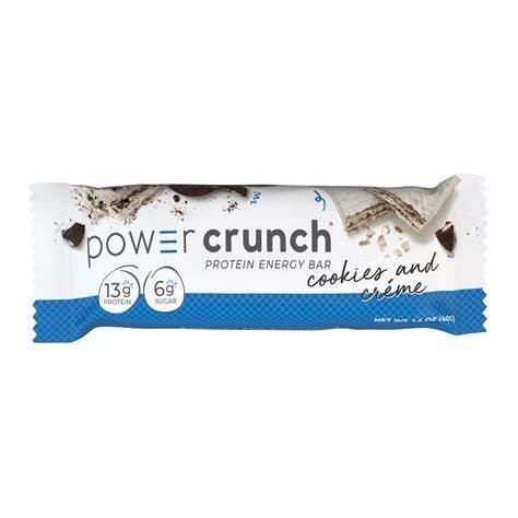 Power Crunch Cookies and Creme