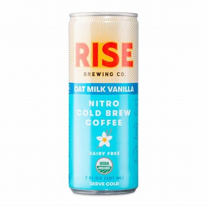 Rise Brewing Co. - Oat Milk Vanilla Nitro Cold Brew Latte
