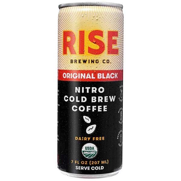 RISE Brewing Co. - Organic Black Nitro Cold Brew Coffee