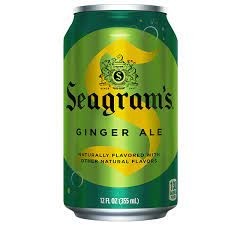 Slim Can Seagram's Ginger Ale