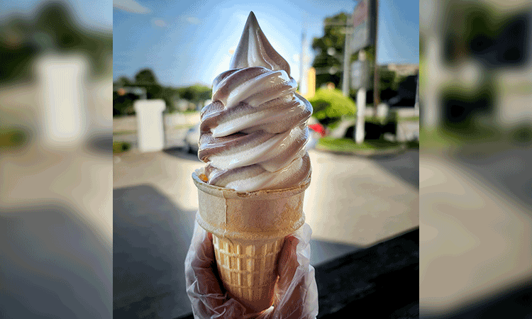 Vegan Soft Serve Cone