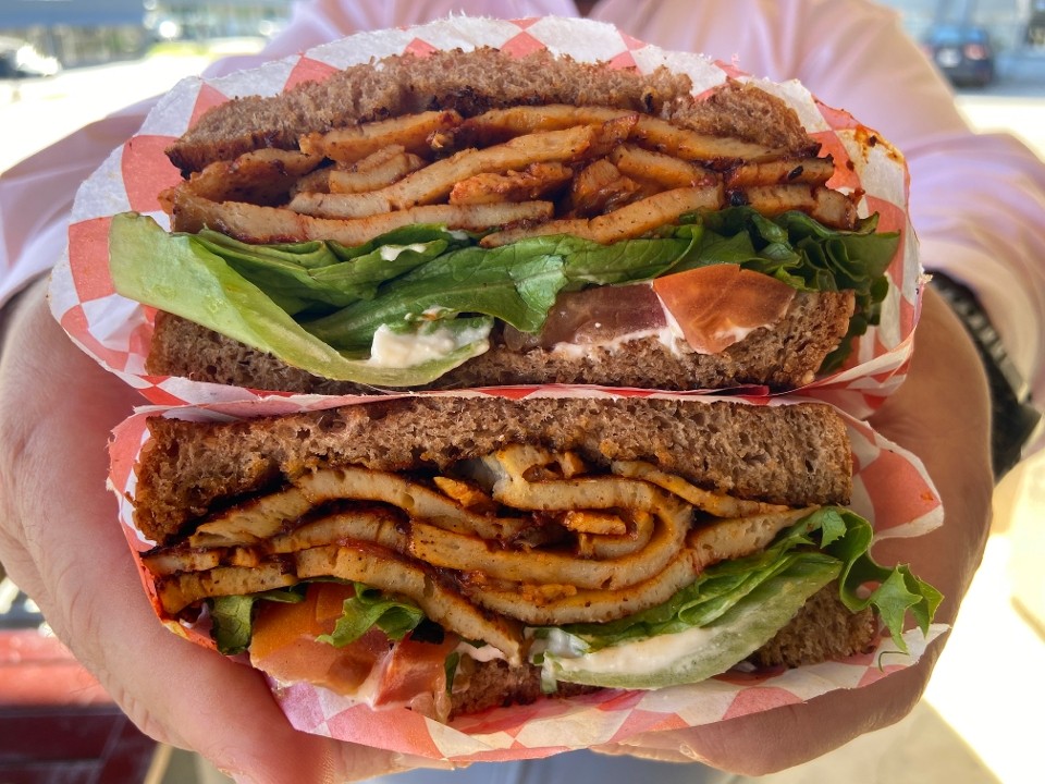 TLT Sandwich. Vegan