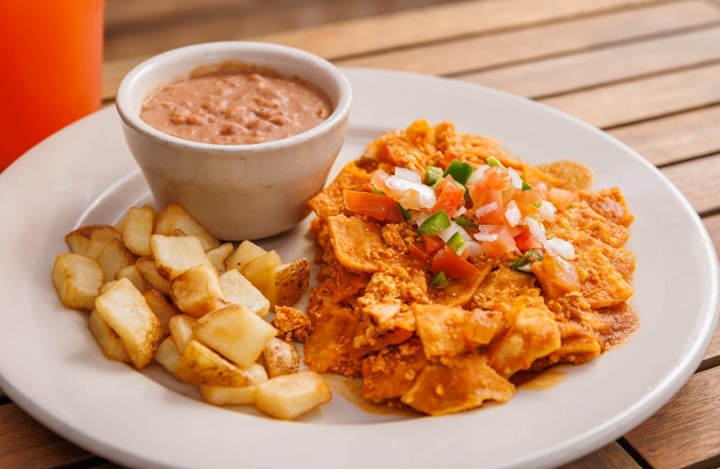 Vegan Tofu Migas Plate